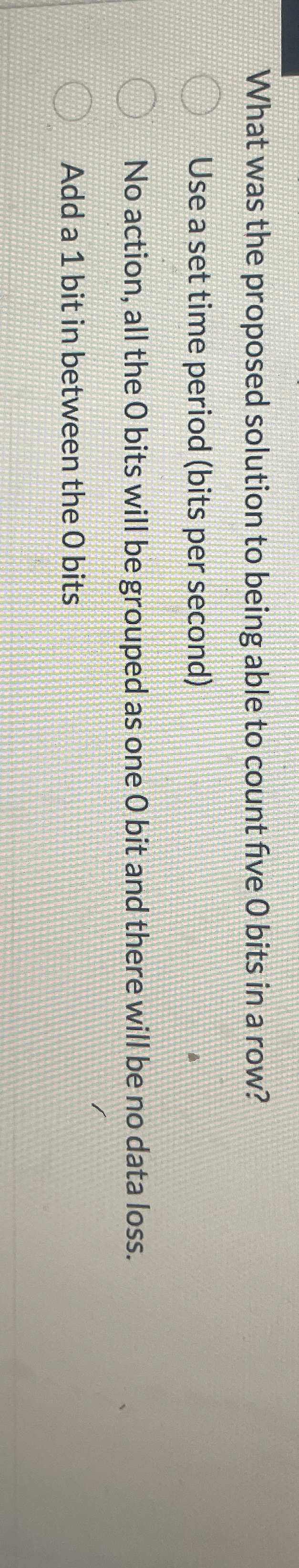 What was the proposed solution to being able to