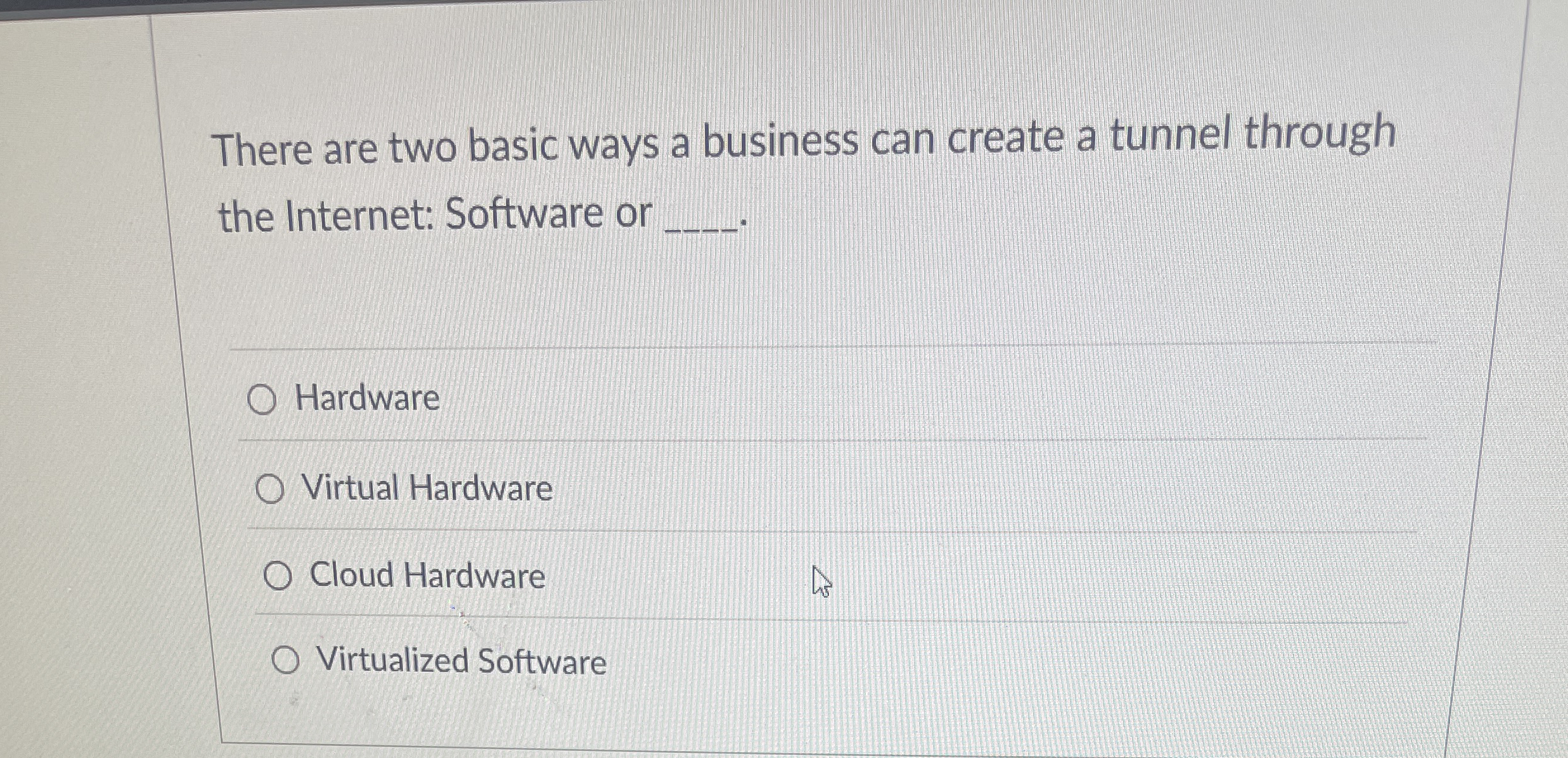 There are two basic ways a business can create a