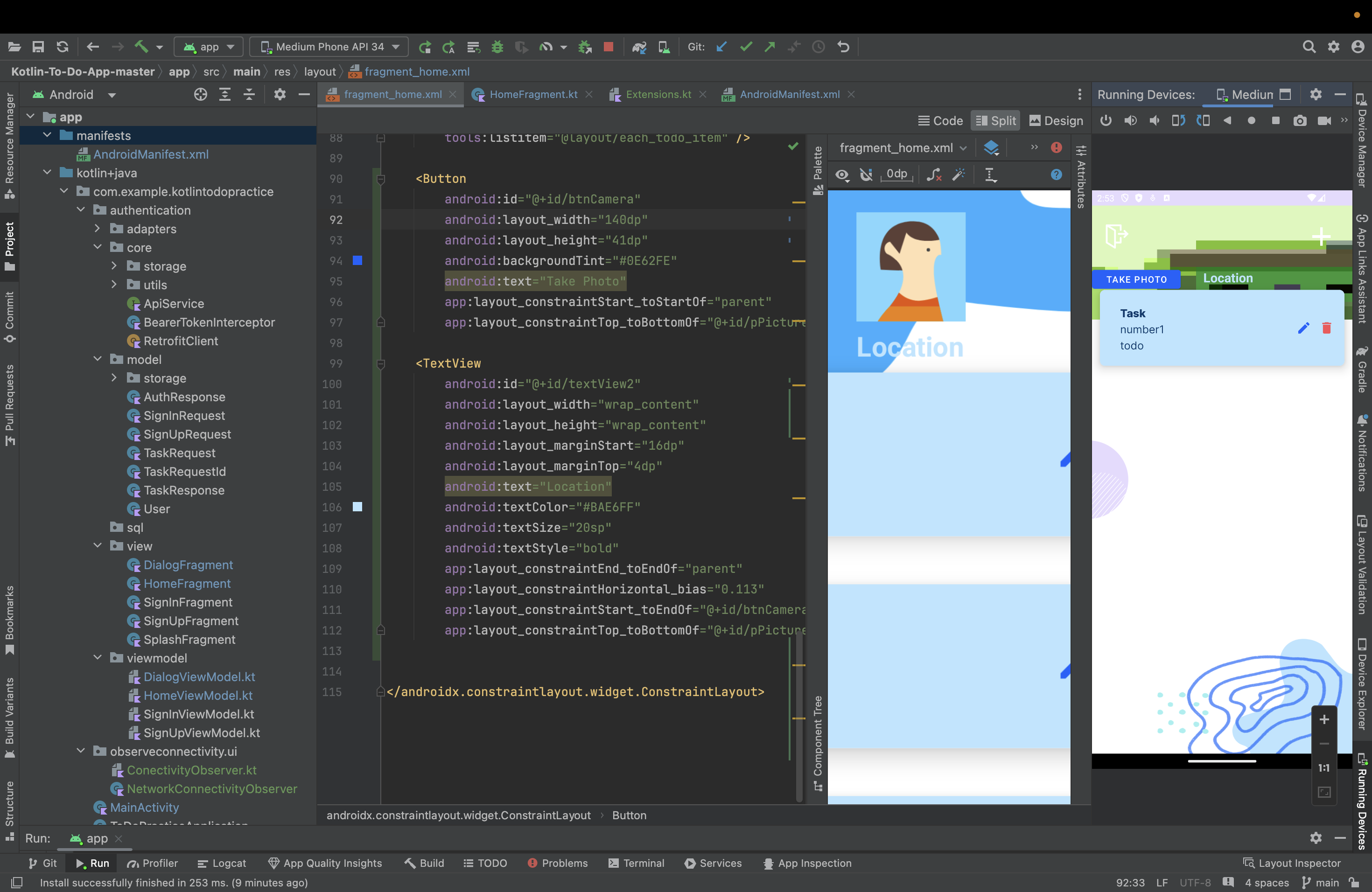Hoy can I display the location, everytime I take
