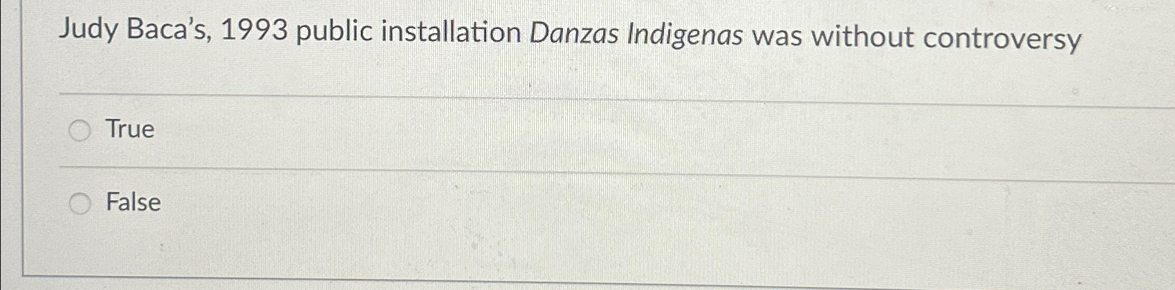 Judy Baca's, 1 9 9 3 public installation Danzas