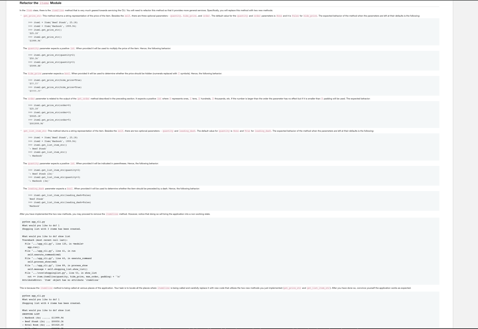 I am having trouble completing and running the