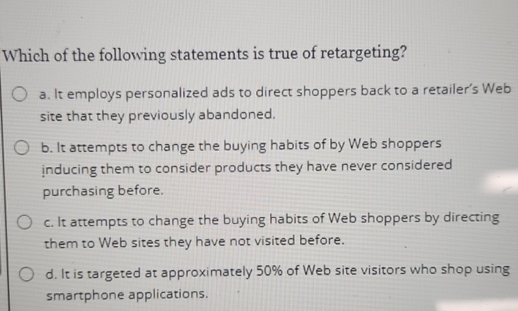 Which of the following statements is true of