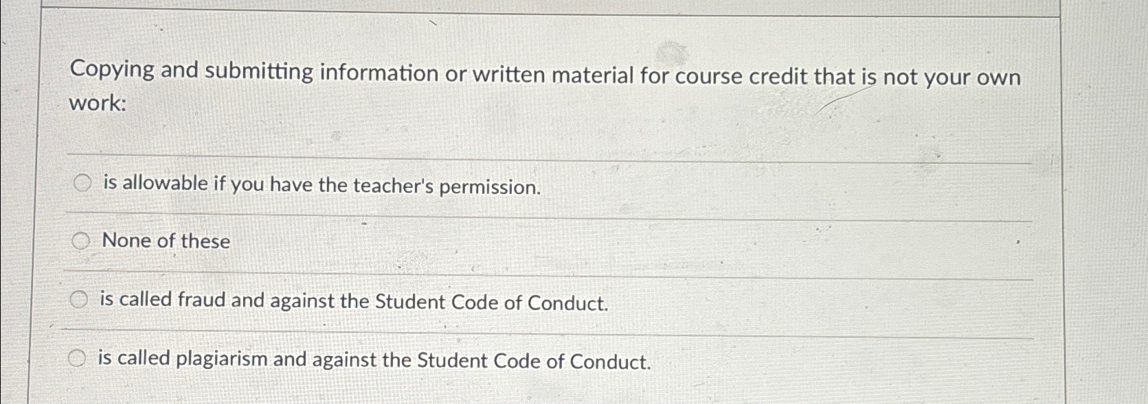Copying and submitting information or written