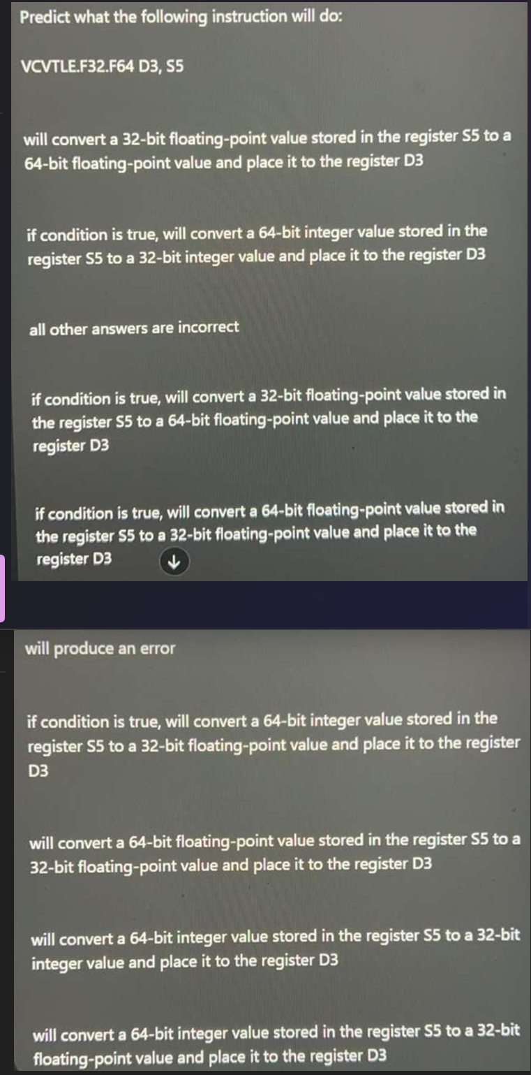 Predict what the following instruction will do: