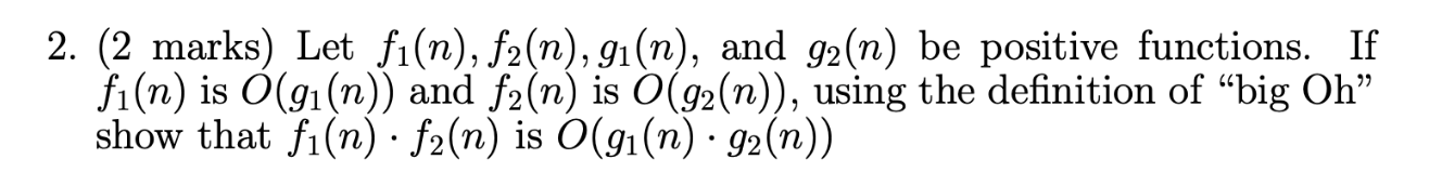 code class = "asciimath" > ( 2 marks ) Let f _ (