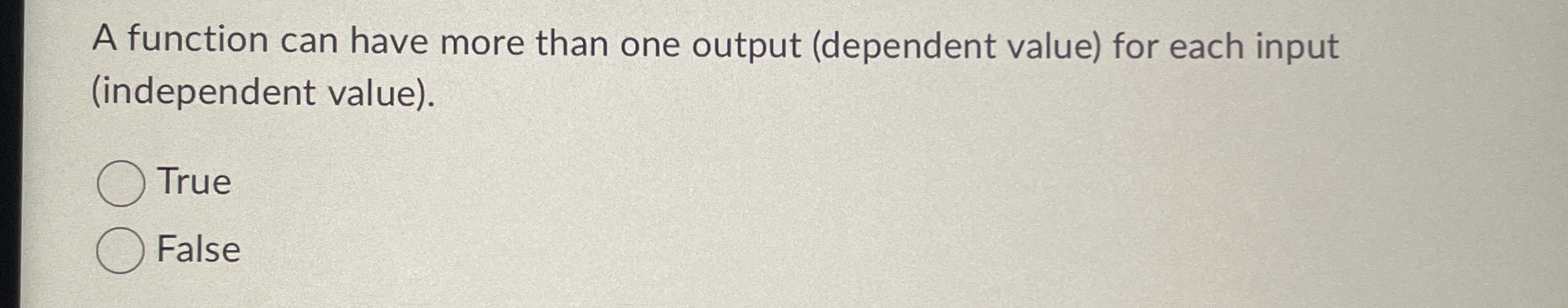 A function can have more than one output (