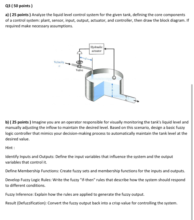 Q 3 ( 5 0 points ) a ) ( 2 5 points ) Analyze the