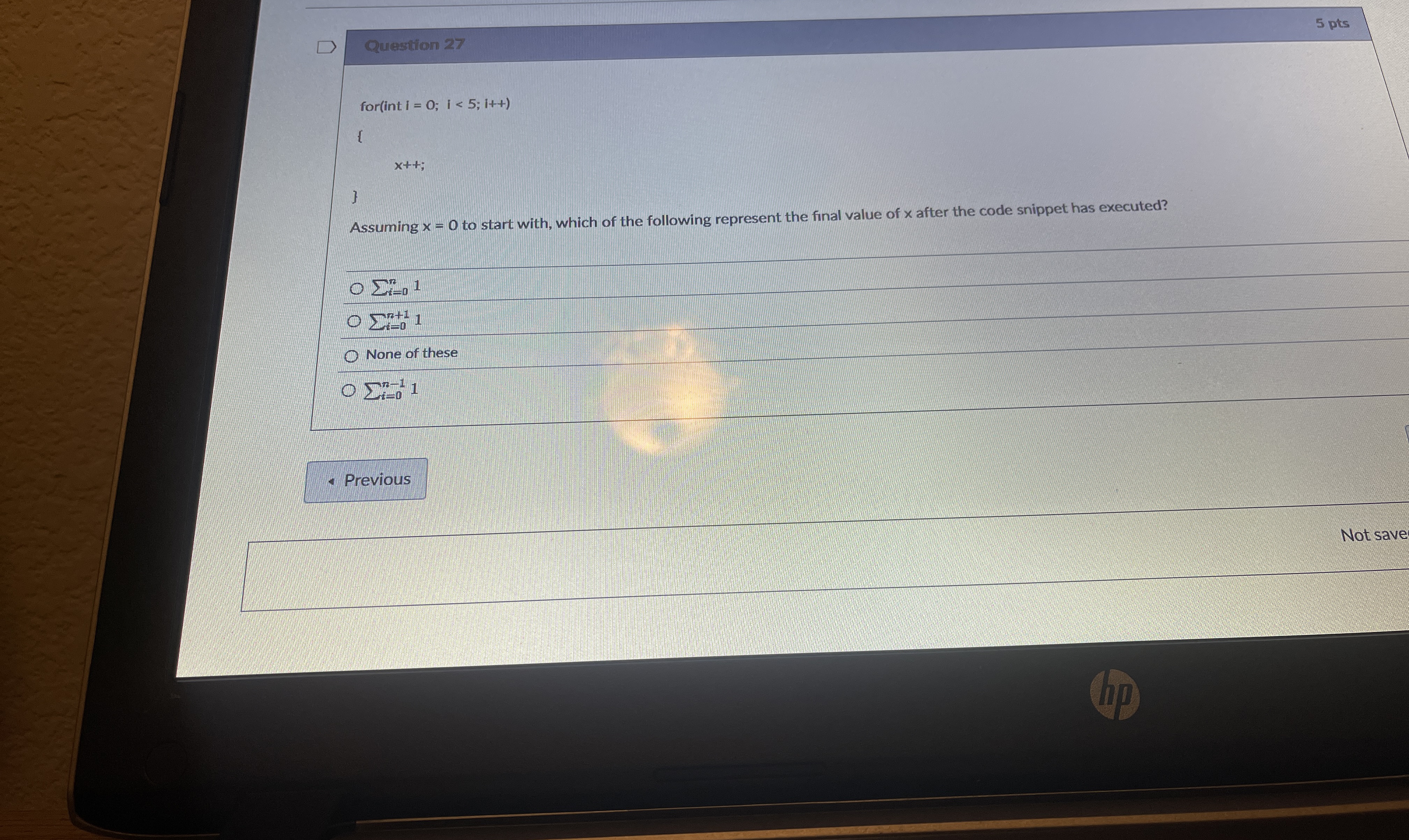 Please correct ansewer