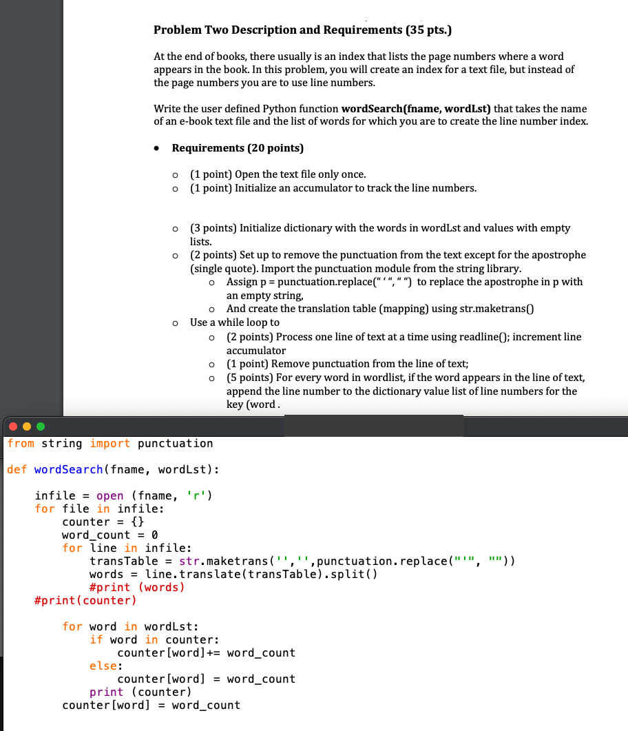 Not sure why my code isn't working nor how what
