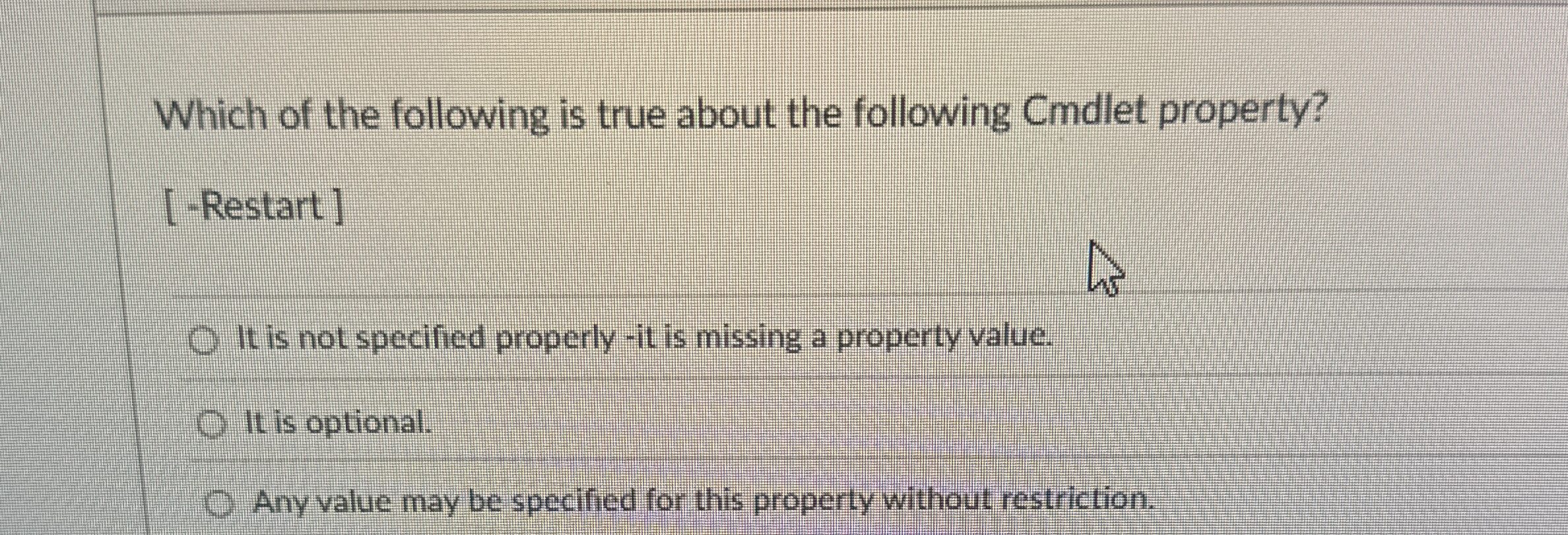 Which of the following is true about the