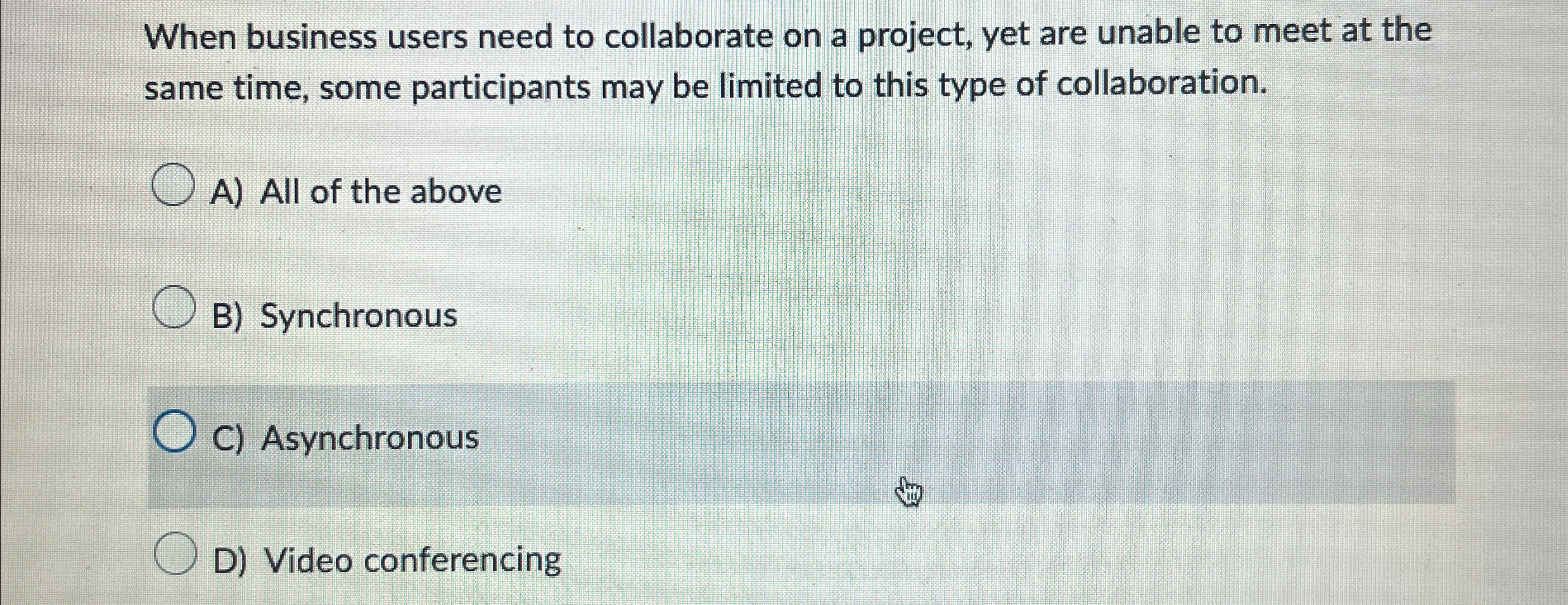 When business users need to collaborate on a