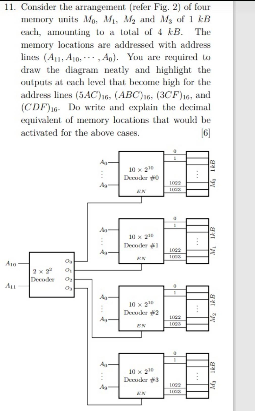 Consider the arrangement ( refer Fig. 2 ) of four