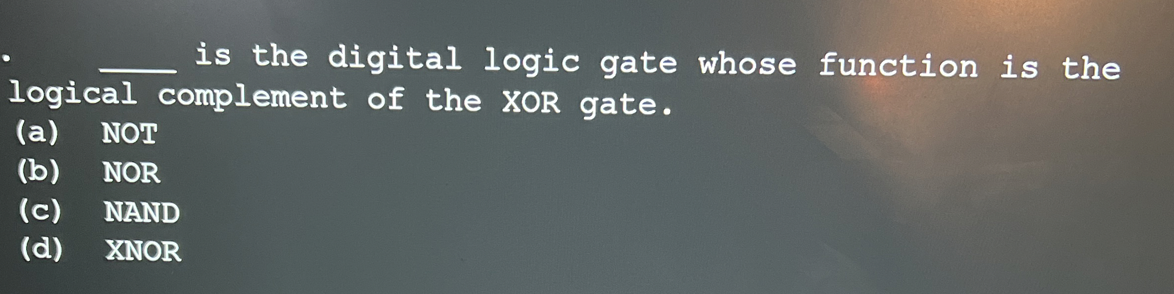 is the digital logic gate whose function is the