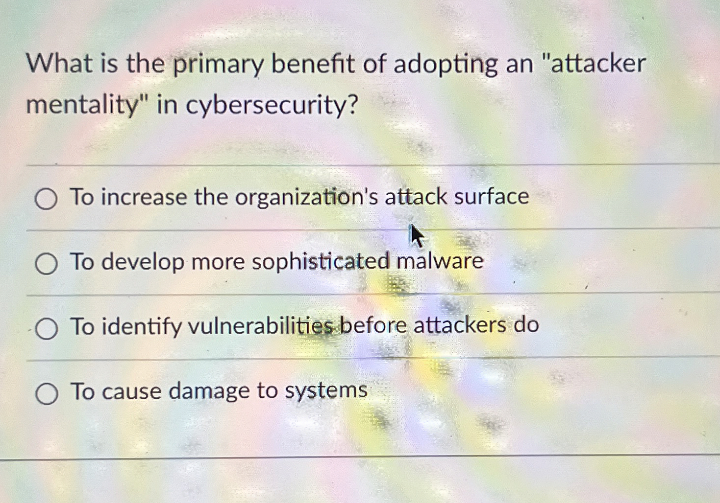 What is the primary benefit of adopting an