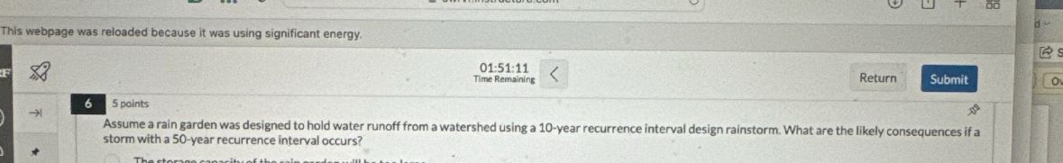 This webpage was reloaded because it was using