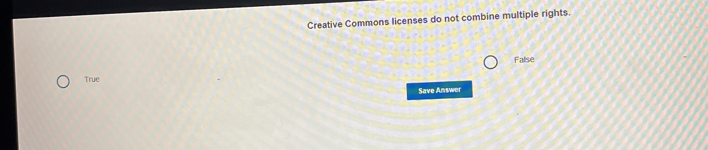 Creative Commons licenses do not combine multiple