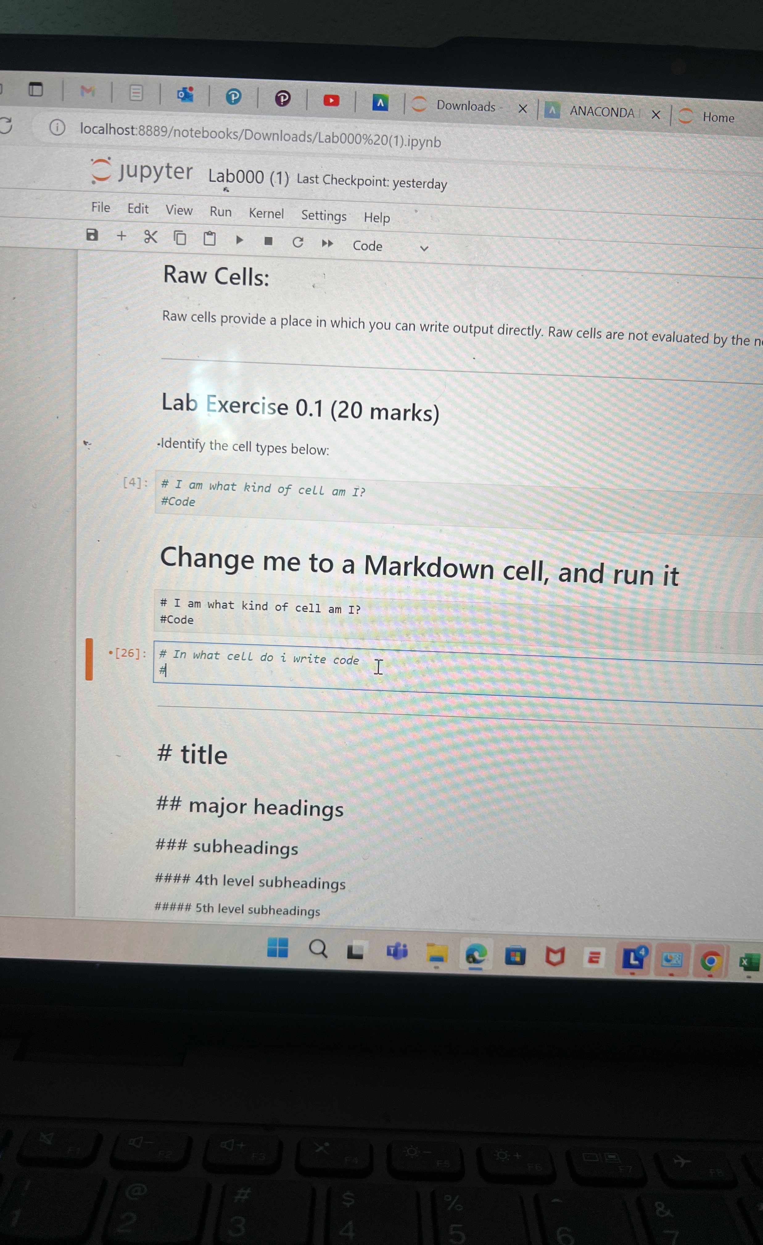 ? ? ? Downloads - ANACONDA localhost: 8 8 8 9 /