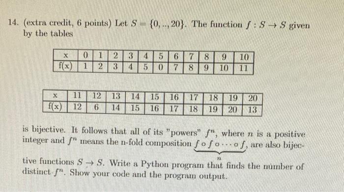 Write a Python program that finds the number of