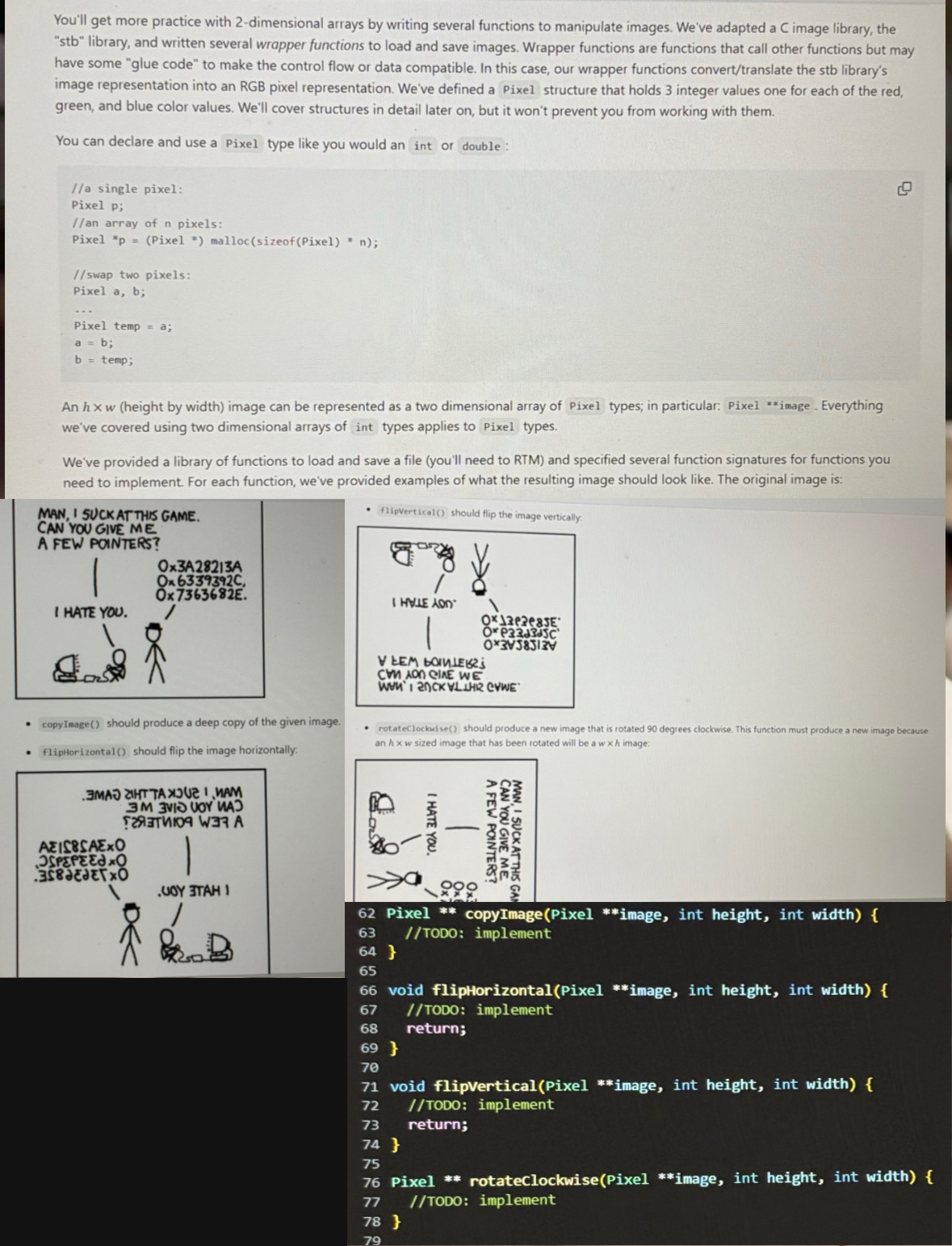In C coding language please, not C + + , please