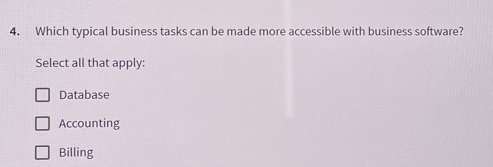 Which typical business tasks can be made more