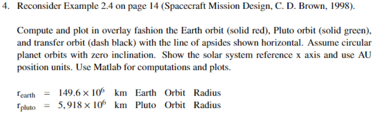 use example 2 . 4 to solve and provide MATLAB