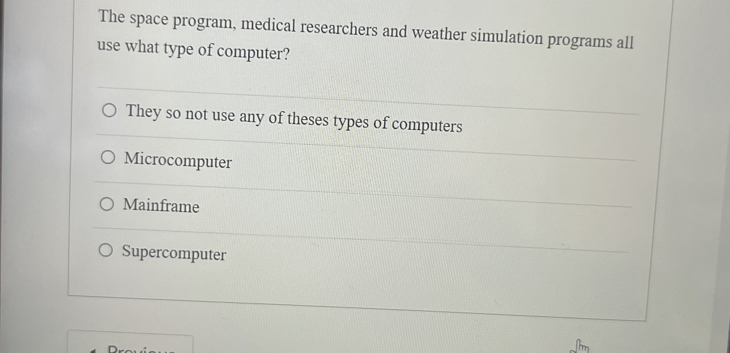 The space program, medical researchers and