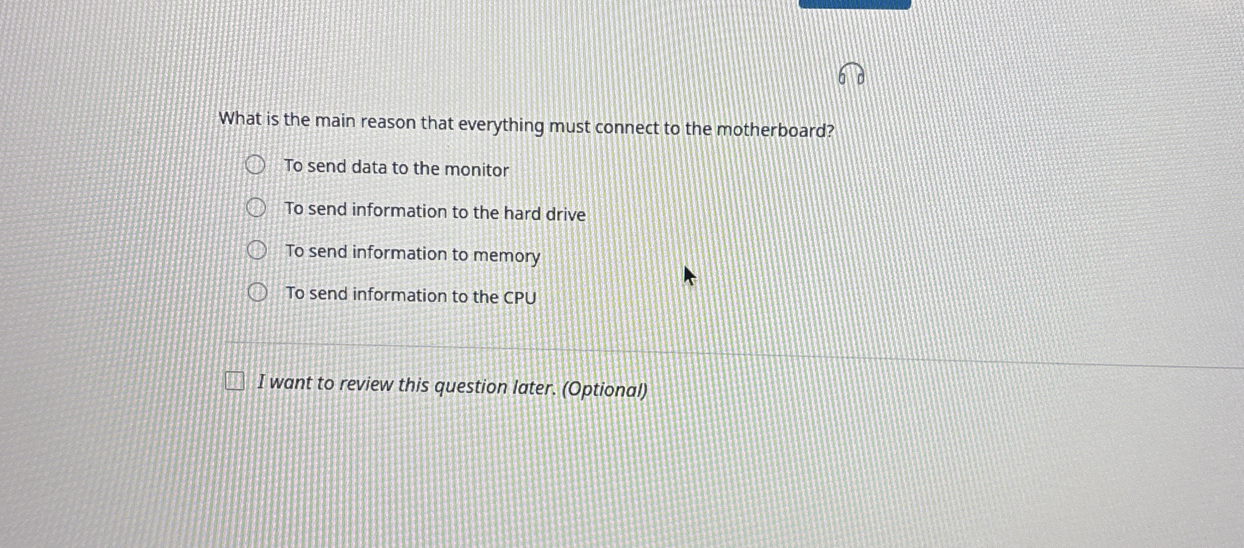 What is the main reason that everything must