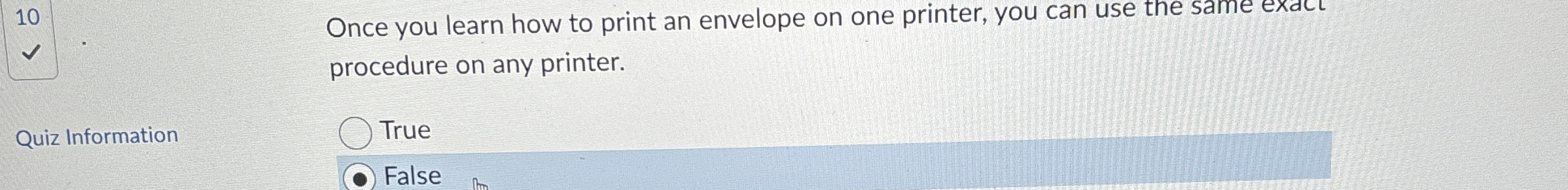 Once you learn how to print an envelope on one
