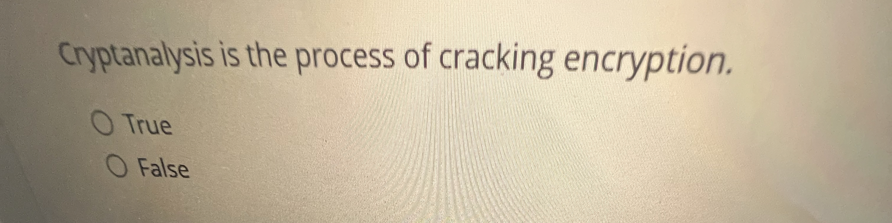 cryptanalysis is the process of cracking