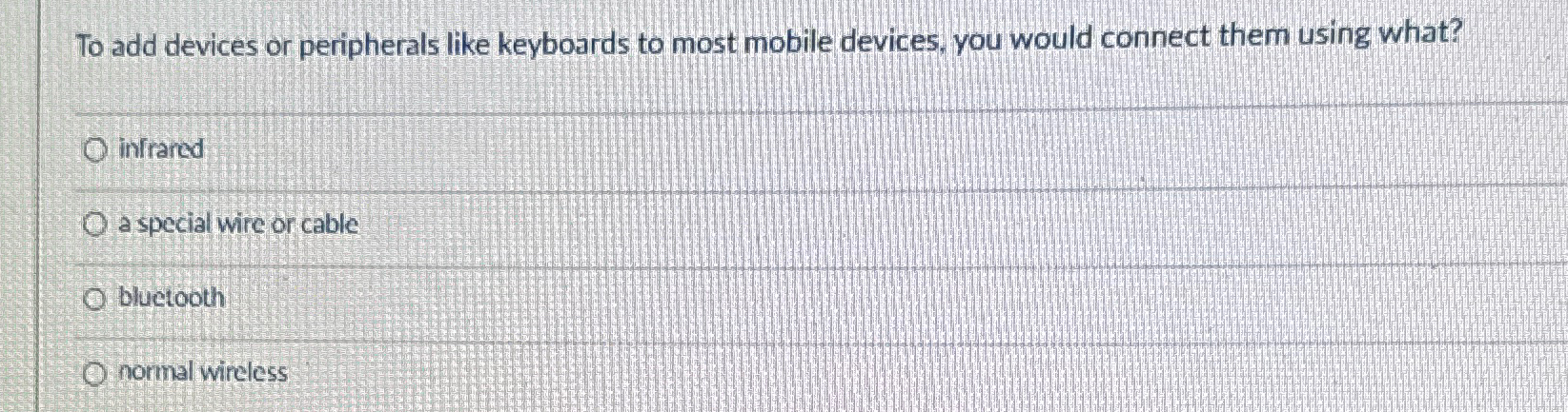 To add devices or peripherals like keyboards to