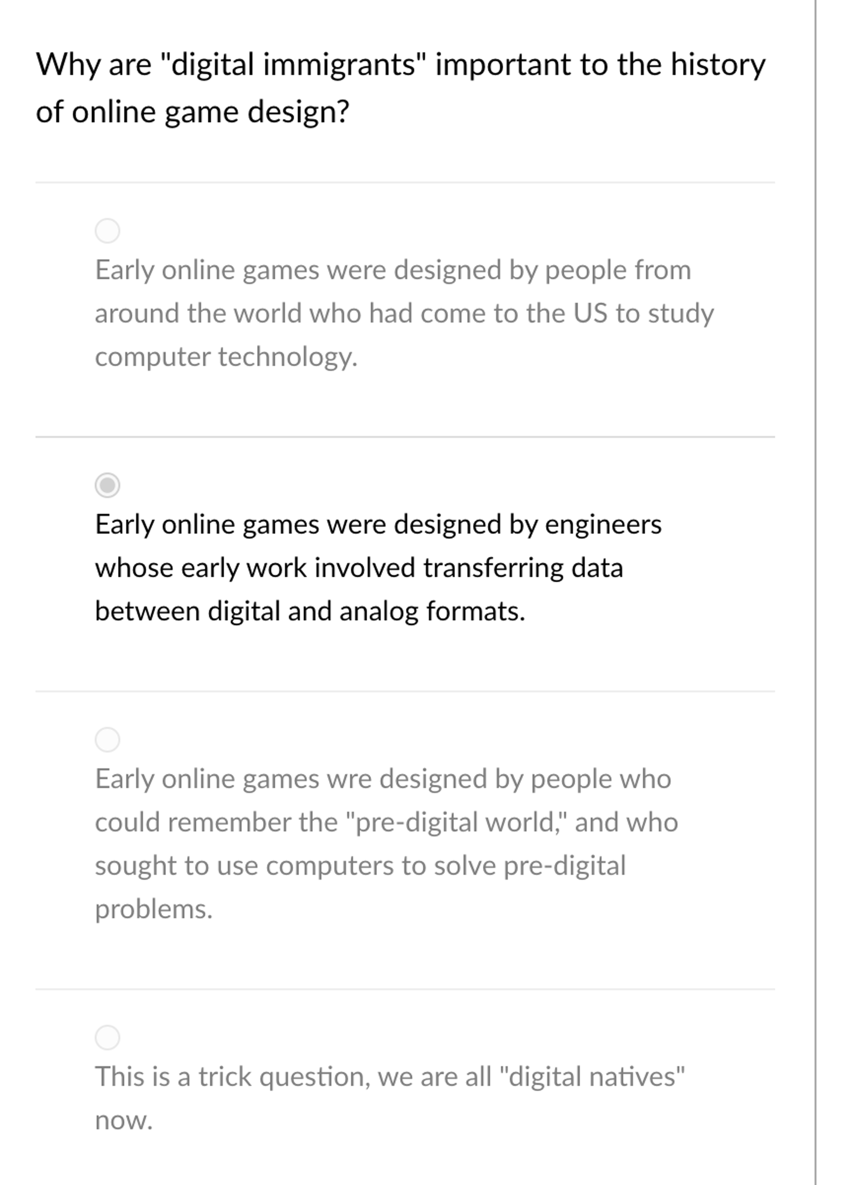 Why are "digital immigrants" important to the