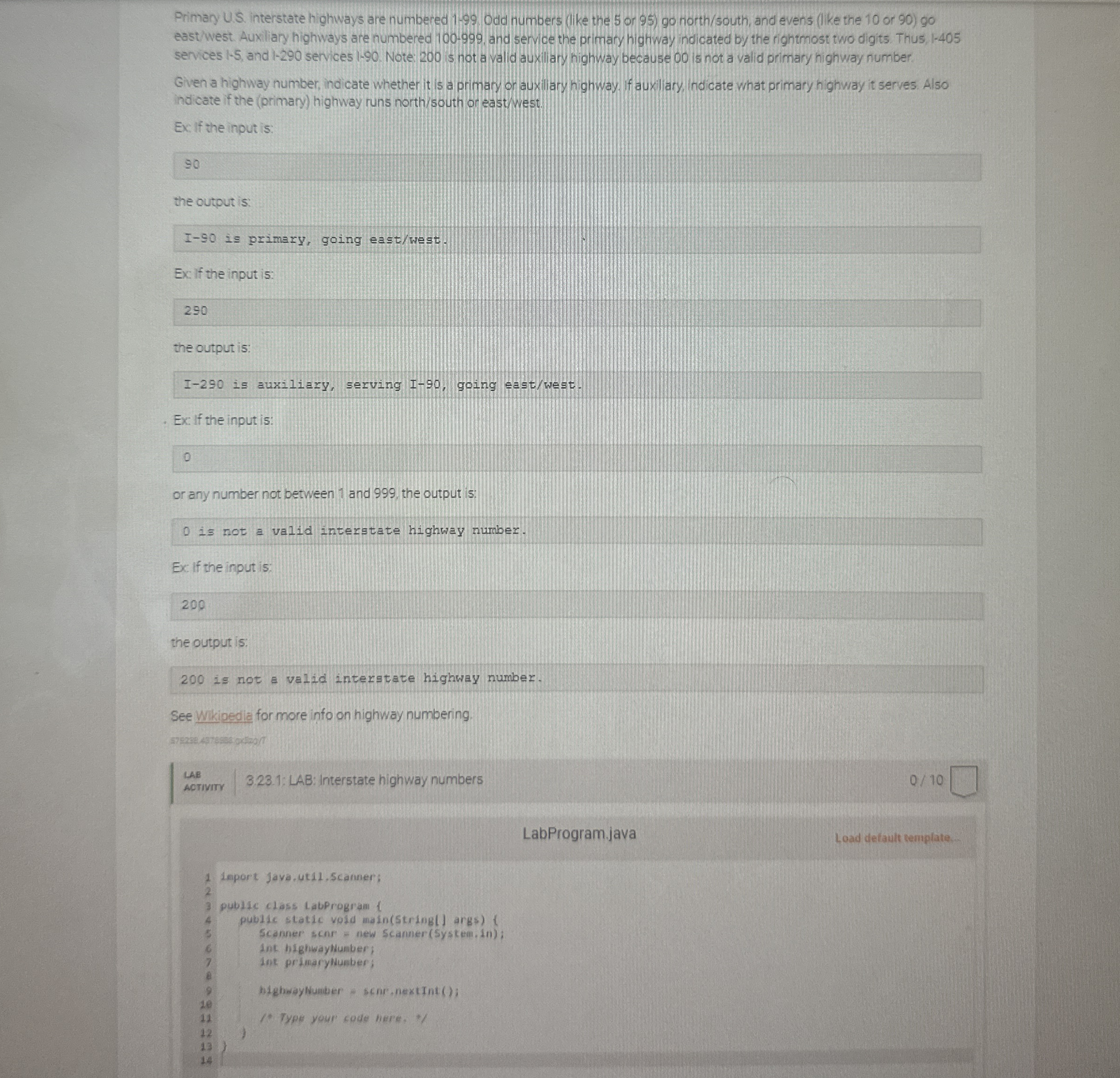 Primary U . S . interstate highways are numbered