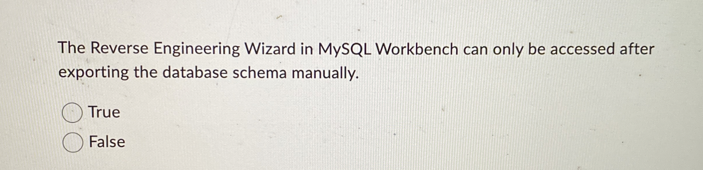 The Reverse Engineering Wizard in MySQL Workbench