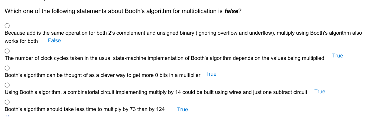 Which one of the following statements about
