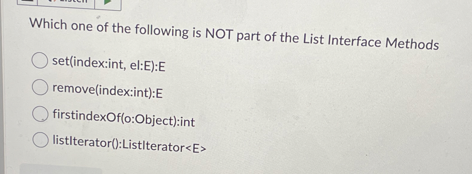 Which one of the following is NOT part of the
