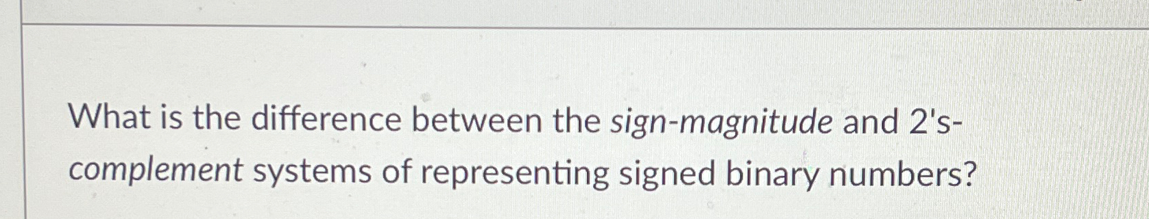What is the difference between the sign -