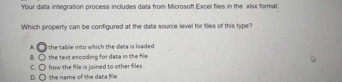 Your data integration process includes data from