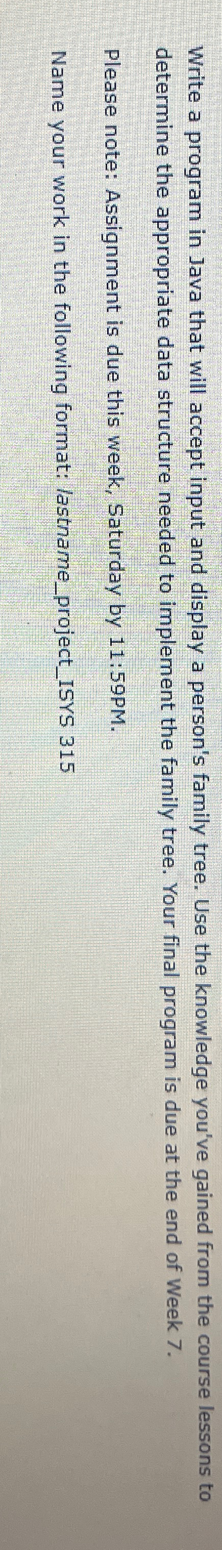 Write a program in Java that will accept input
