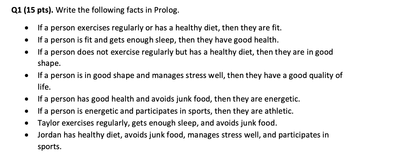 You should use SWI Prolog software to write your