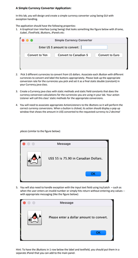 A Simple Currency Converter Application: In this