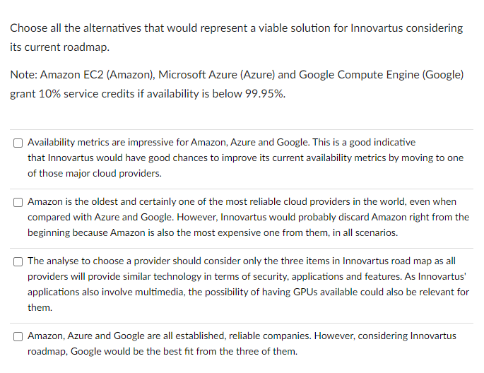 Case Study # 1 - Innovartus 1 - Introduction The