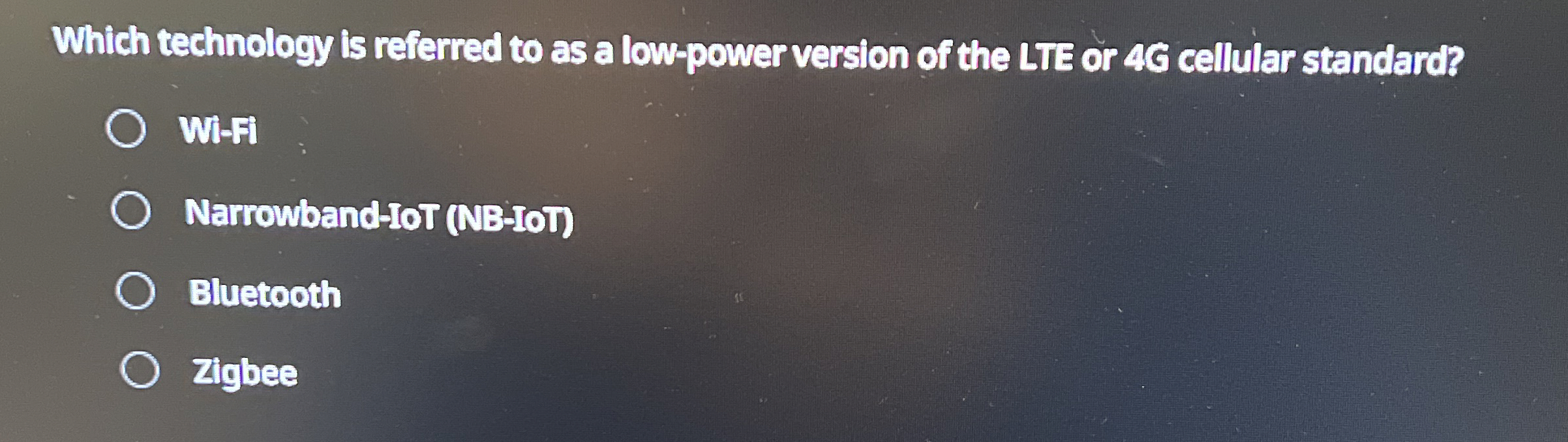 Which technology is referred to as a low - power