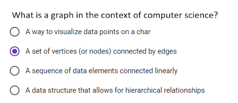 What is a graph in the context of computer
