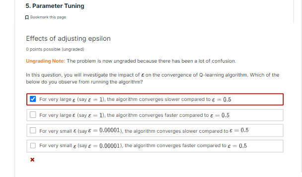 Parameter Tuning Bookmark this page Effects of
