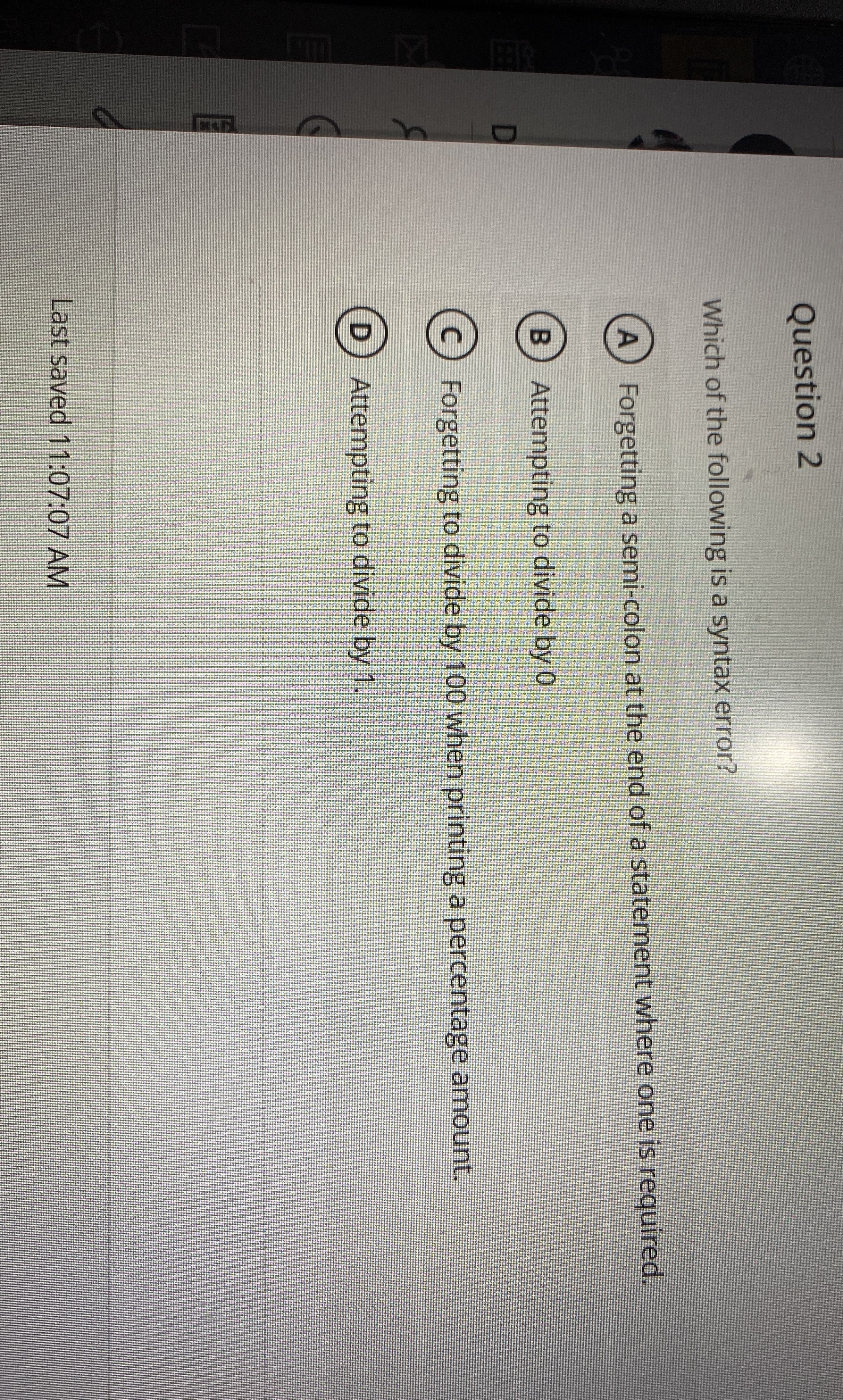 The loop variable in a for loop may be locally