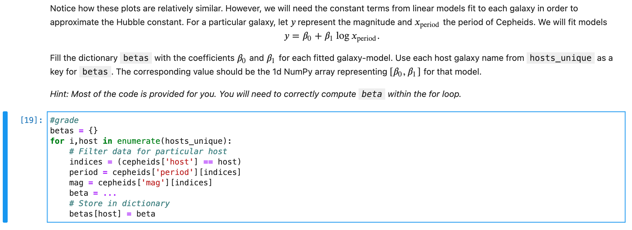 Please help me solve for betas. Noteworthy