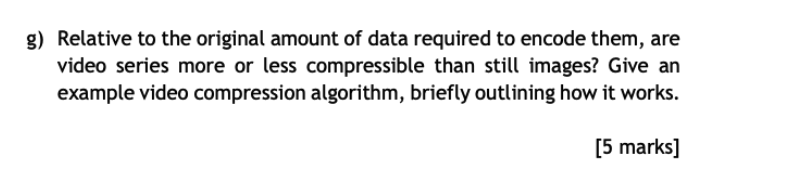 g ) Relative to the original amount of data