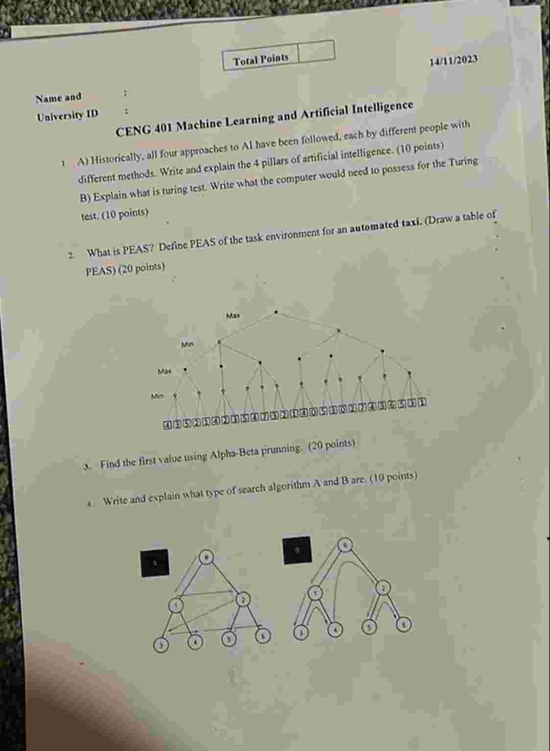 Machine Learning and Artificial Intelligence