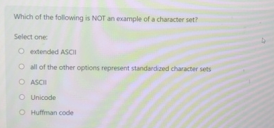 Which of the following is NOT an example of a