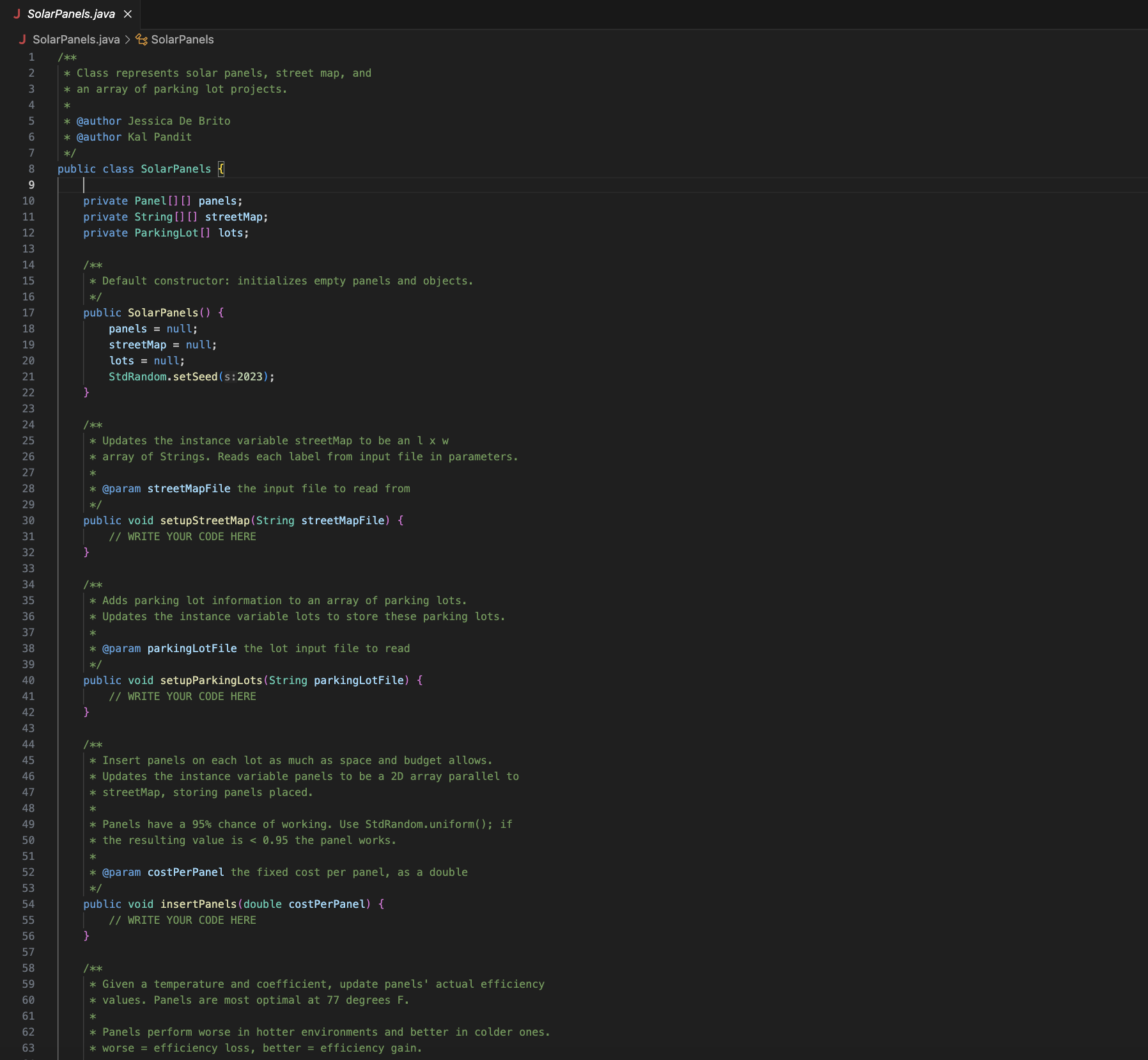 Rutgers has hired you as a solar panel consultant